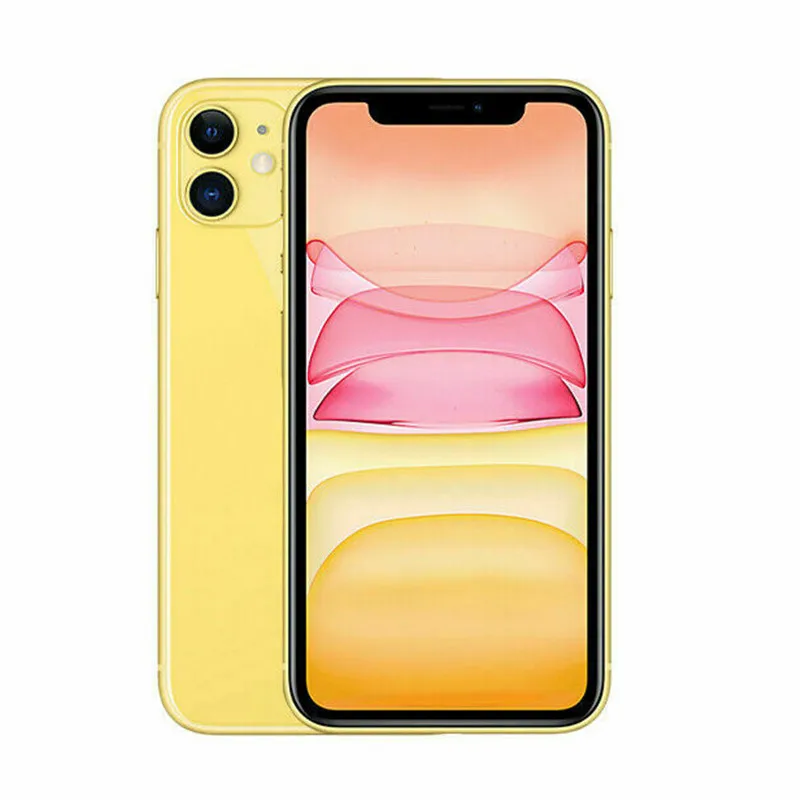 Apple-iPhone 11,128インチ,64 GB, 256GB,6.1 GB ROM,顔認識付きの