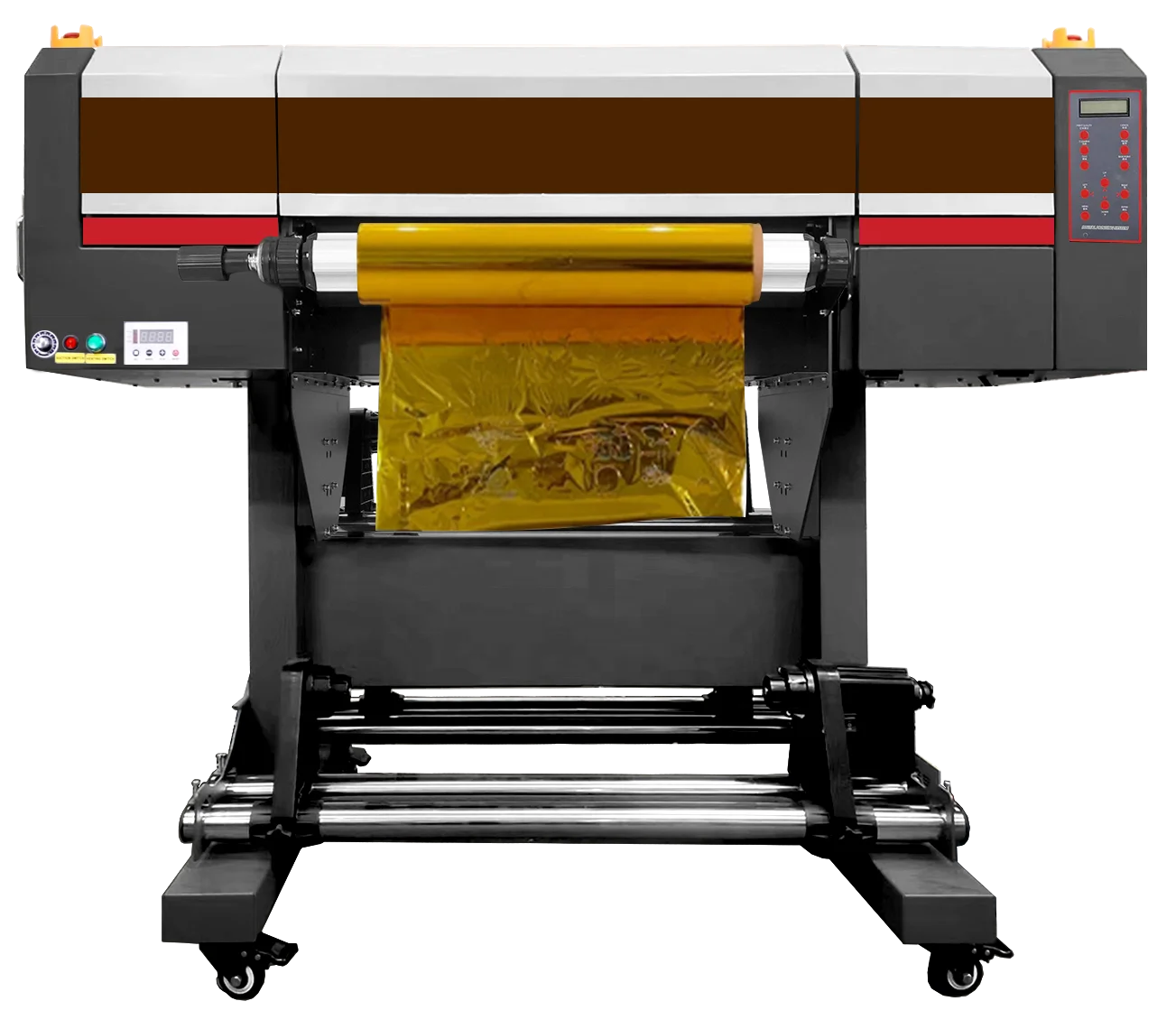 2024 Titanjet New Gold Foil DTF I1600  2 in 1 24inch  Uv Dtf Sticker Film Printer With Laminator All in One 24inch