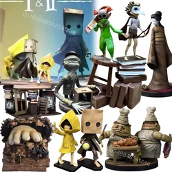 Anime Little Nightmares 3 Figure Butcher Mono Action Figure Collection Model Toy Figurine For Kid Birthday Halloween Party Gifts