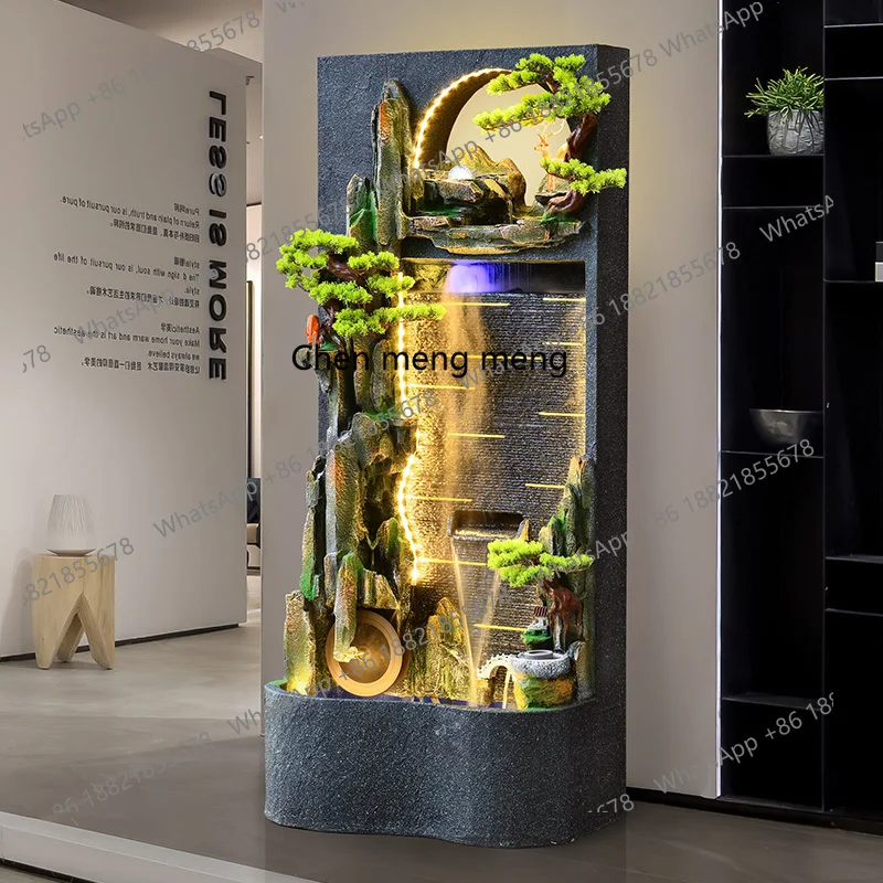 

Living room running water screen rockery fountain landscape courtyard balcony living room lucky ornament