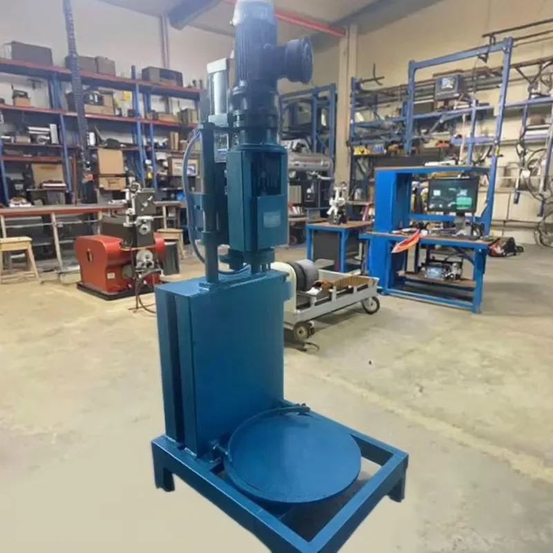 CE Certification Vertical Semi-automatic Drum Opener Scrap Oil Drum Disassembling Machine Iron Paint Drum Cutting Machine
