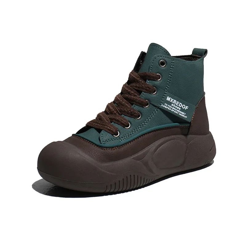 2024 otoño zapatos de mujer de alta calidad otoño e invierno zapatos de marea cálidos zapatos casuales versátiles de placa base gruesa