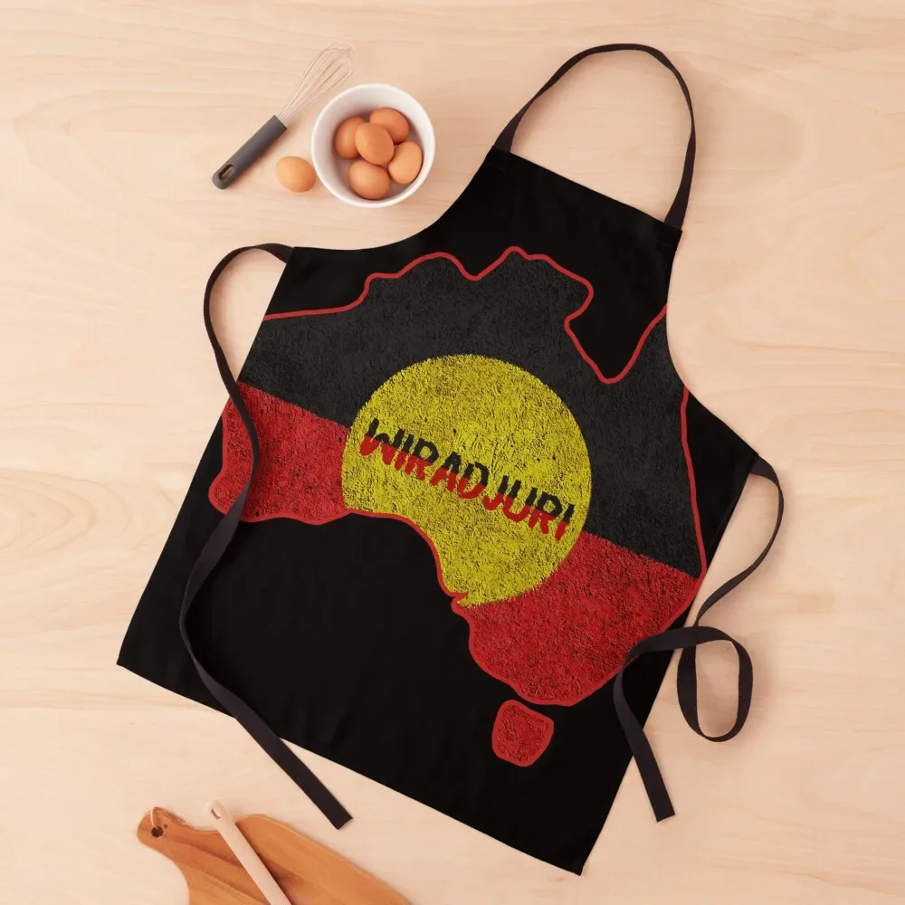 

Aboriginal Map Wiradjuri Apron Waterproof Waterproof Kitchen For Women Apron