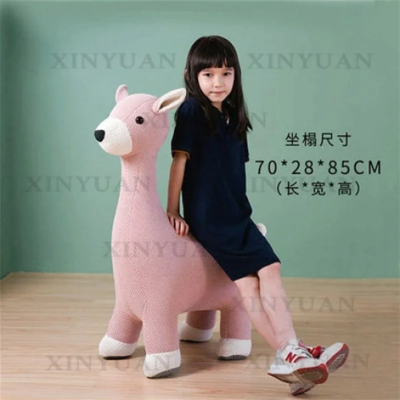 Cartoon Animal Kids Sofa Stool, Dinosaur & Unicorn Shaped Baby Seat for Household Use