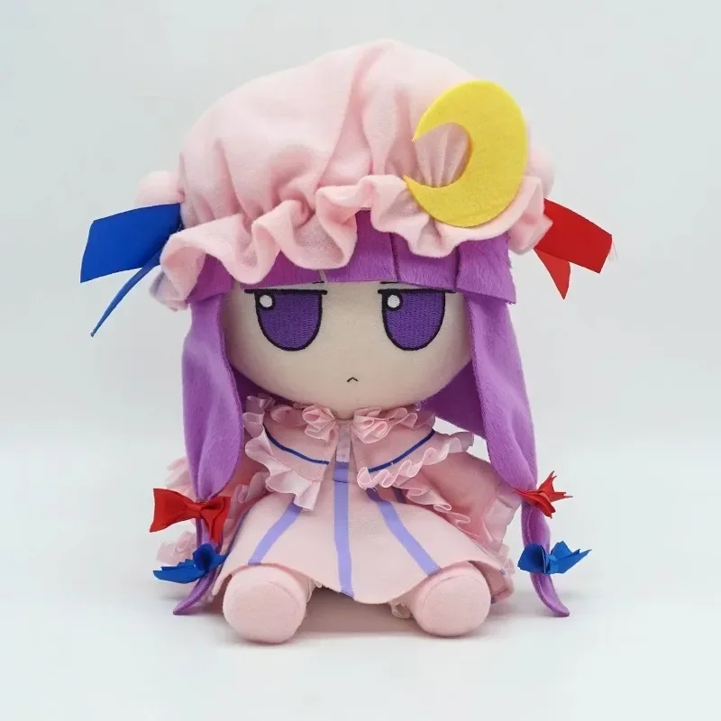 20cm Anime TouHou Project Cosplay Patchouli Knowledge Fumo Cute Lovable Soft Cartoon Dress Up Plush Doll for Kids Present Gifts