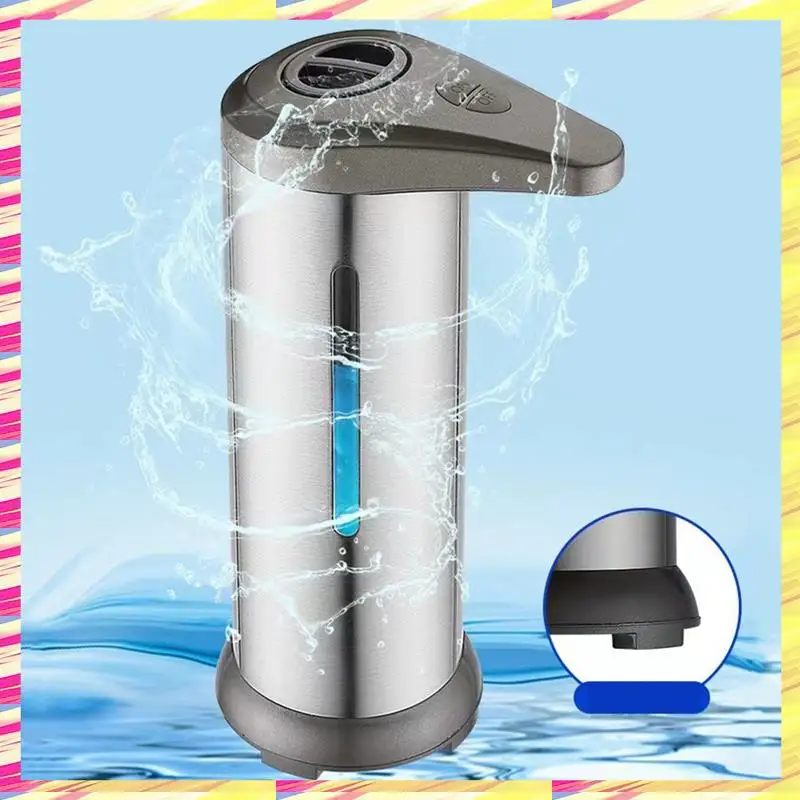 

ABJJ Автоматический дозатор жидкого мыла Бесконтактный датчик Умная пенная машина для ванной комнаты Дозатор жидкого мыла Насос-контейнер Легкая установка