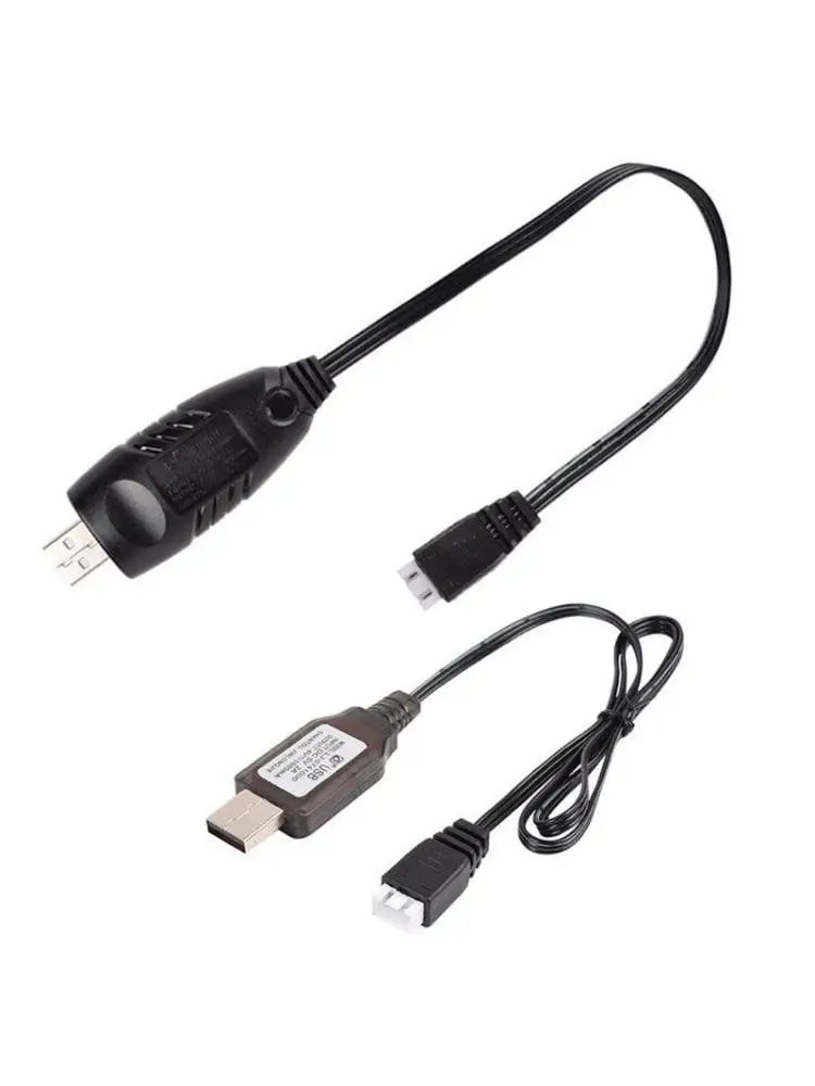 Chargeur 7.4v 2000mA /1000mA/500mA XH-3P 2S Lipo Li-ion Batteries électriques RC jouets voiture Drone 7.4V câble de chargement USB universel