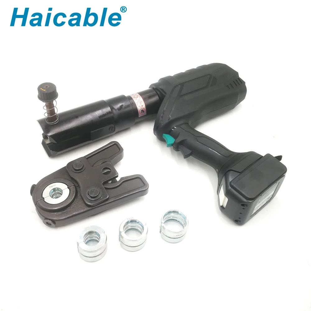 EMT-108K أدوات العقص الهيدروليكية بطارية ليثيوم أيون 108 مللي متر بطارية تركيب الأنابيب أدوات الصحافة للأنابيب متعددة الطبقات