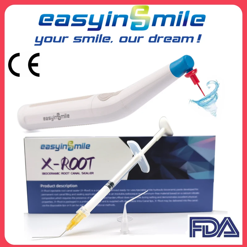 Easyinsmile Endo Activator Sonic Irrigator Endodontica Root Canal Bioceramic Sealer Composite Filling Dental Endo Tool  2Types