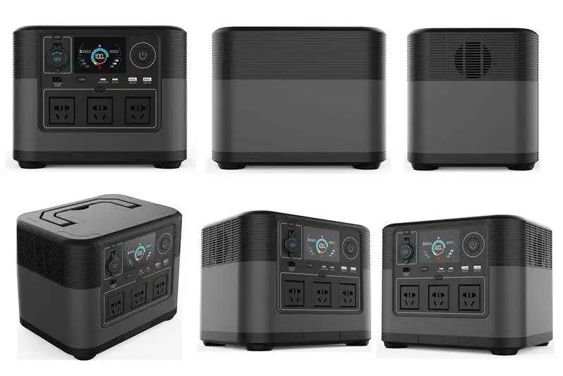 Outdoor Power Bank, Portable Power Station, Power 1200w Capacity 1008Wh, with EU US UK Universal Plug