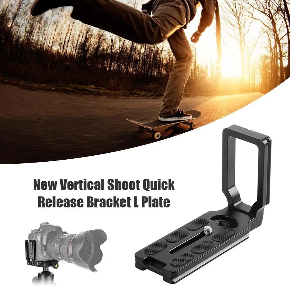 

Universal Aluminum Alloy Quick Release L Plate Bracket Grip for DSLR Camera Precision Processing Meets Yajia Standard
