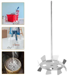 Concrete Mixer Drill Attachment Bit Impact Mixing Head Tools Paint Stirrers Cement Epoxy Mud