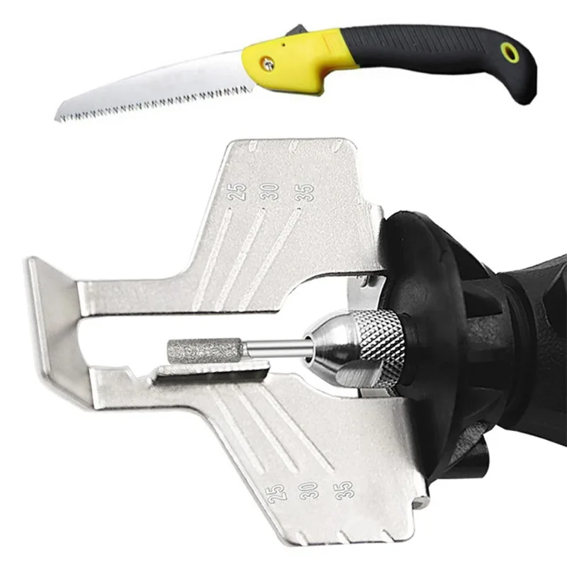 Sharpener, chain saw toothed grinding and rotating tool, electric accessories, portable drill bit adapter