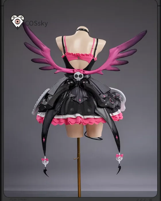Disfraz de Cosplay de Aria del Juego Zenless Zone Zero, Nuevo Vestido Lolita de Aria, Accesorios, Peluca, Uniforme de Carnaval de Halloween para Niña