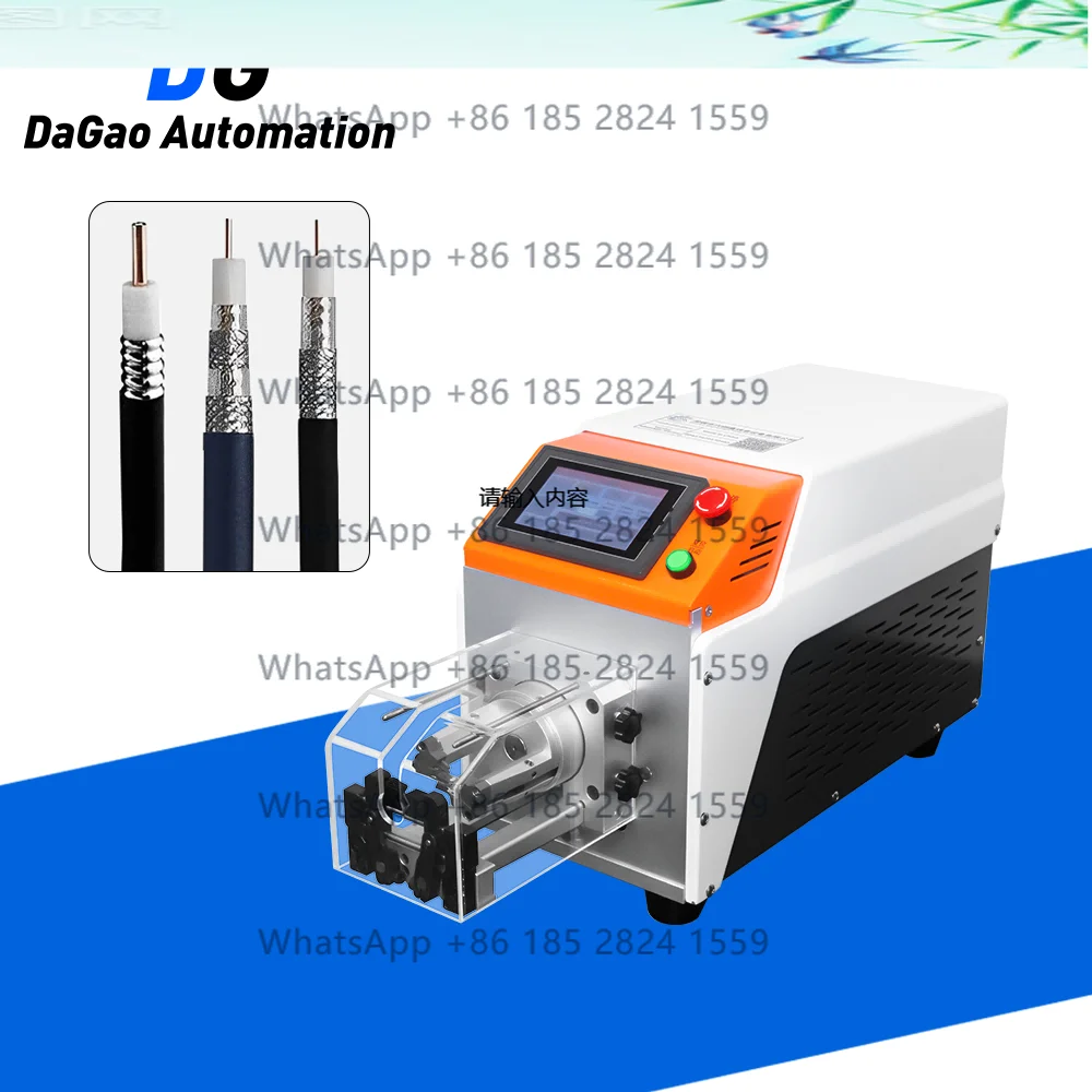 

Полуавтоматическая машина для зачистки коаксиального кабеля для оборудования для производства кабелей