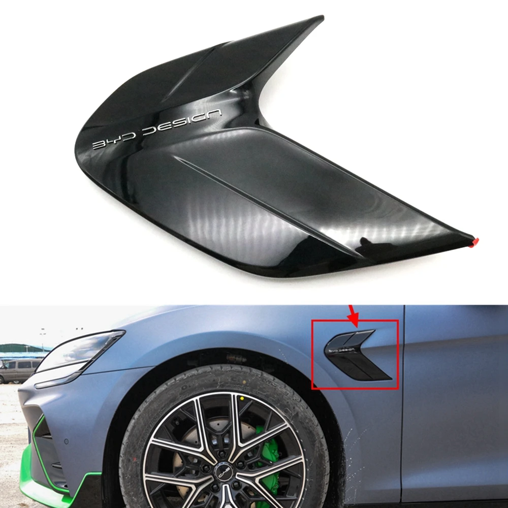 

Car Wing Side Badge Fender Cover Moulding Trim For BYD Seal 2022 2023 Atto 4