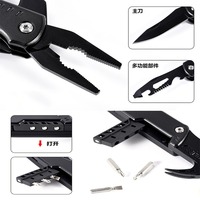 Outdoor Camping Multi-purpose Combination Tool Claw Hammer Pliers Portable Folding Multi-functional Hammer