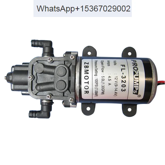 

FL-3203 water pump, household water , high-pressure diaphragm pump, agricultural small water, 12V booster pump