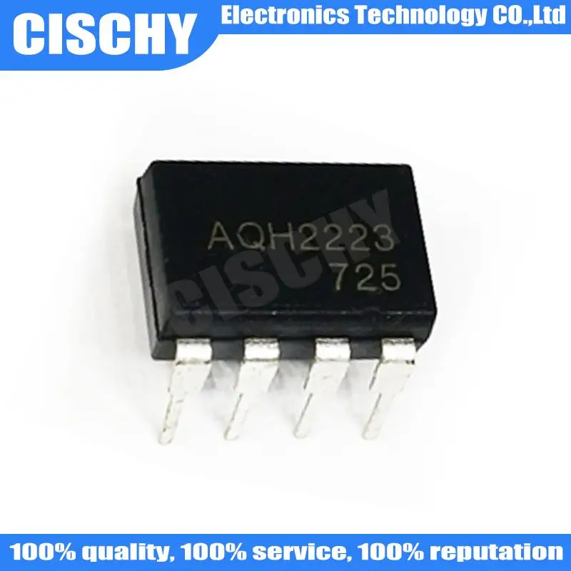 10pcs/lot AQH2223 H2223 DIP-7 Solid state relay air conditioning power supply In Stock