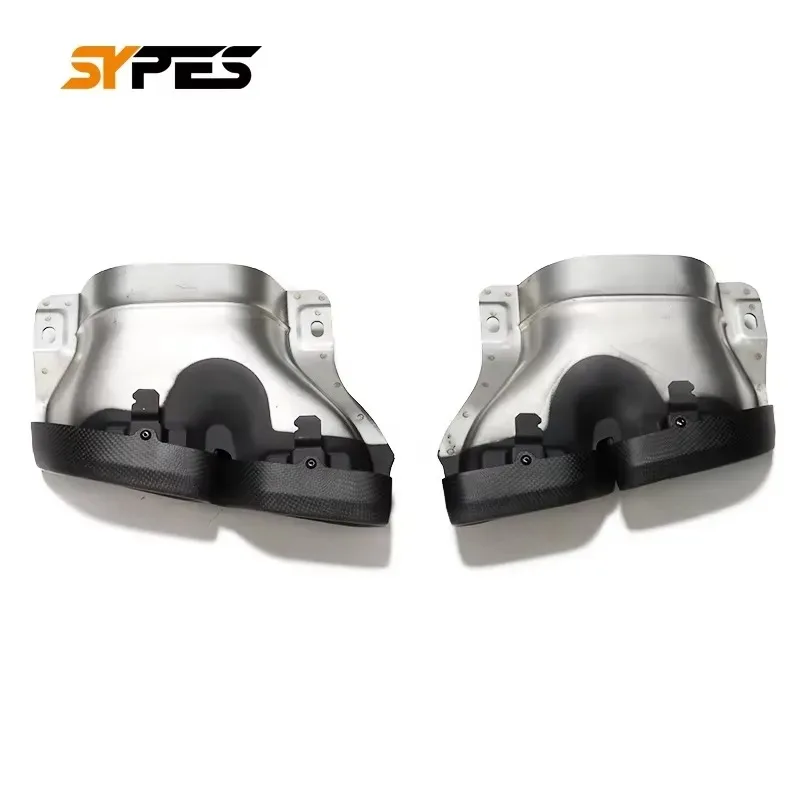Hot Sale SYPES Carbon Fiber W205 Exhaust Pipe for 2019-2022 C200 C260 Exhaust System C Series Sports Upgrade