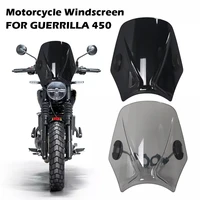 Deflector de viento deportivo compacto personalizado para motocicletas GUERRILLA 450 guerrilla 450, parabrisas Retro Universal