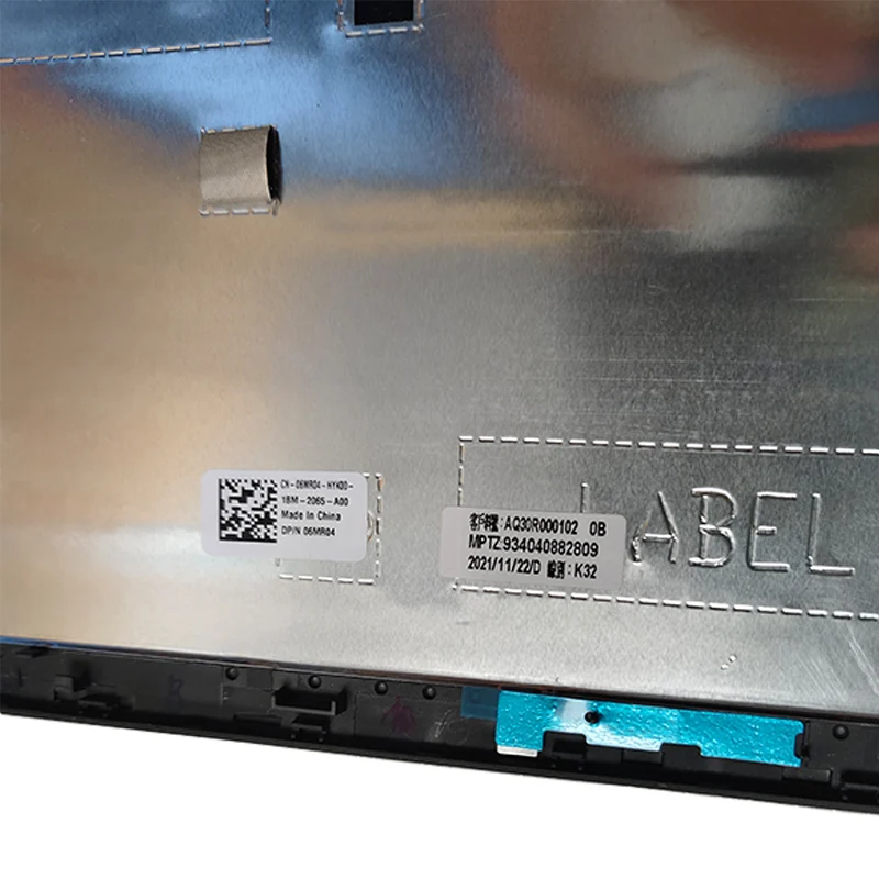 Novo caso para dell latitude 7320 e7320 lcd capa traseira 00xx43/06mr04