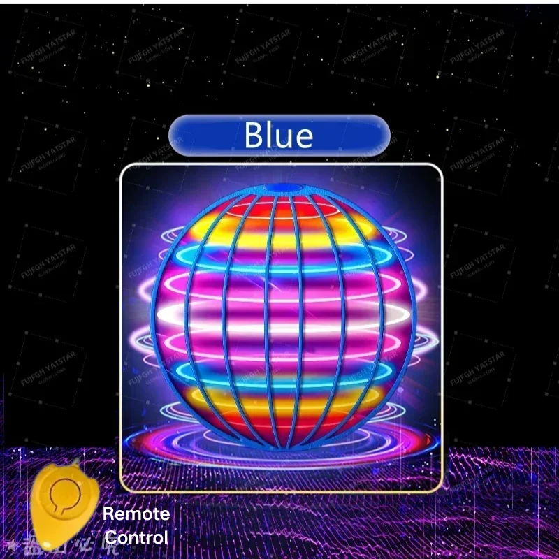 Magic Flying Ball Pro Mini Lighting With LED Lights Remote Control Hand Controlled Boomerang Spinner Toys Gifts for Adults Kids