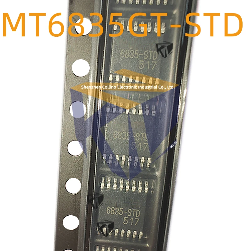 1-5pcs MT6835GT-STD TSSOP16 High-speed Magnetic Angle Codec Chip 6835-STD