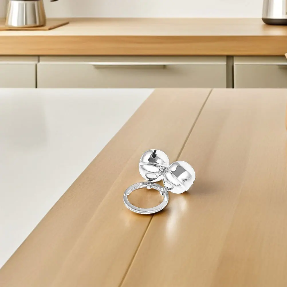 

2Pcs Pet Collar Bells Decorative Metal Cat Dog Collar Charm Pendant Clear Sound for Pet Tracking Small Lightweight Waterproof