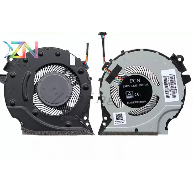 For HP Shadow Spirit 4th Generation 15-CX TPN-C133 notebook cooling fan, CPU and graphics card fan