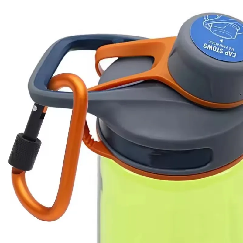 حلقة تسلق كليب مع بوابة المسمار 4 قطعة Carabiners المشي لمسافات طويلة كليب مع 7.5 مللي متر قطر قضيب ألومنيوم EDC معدات التخييم في الهواء الطلق هوك