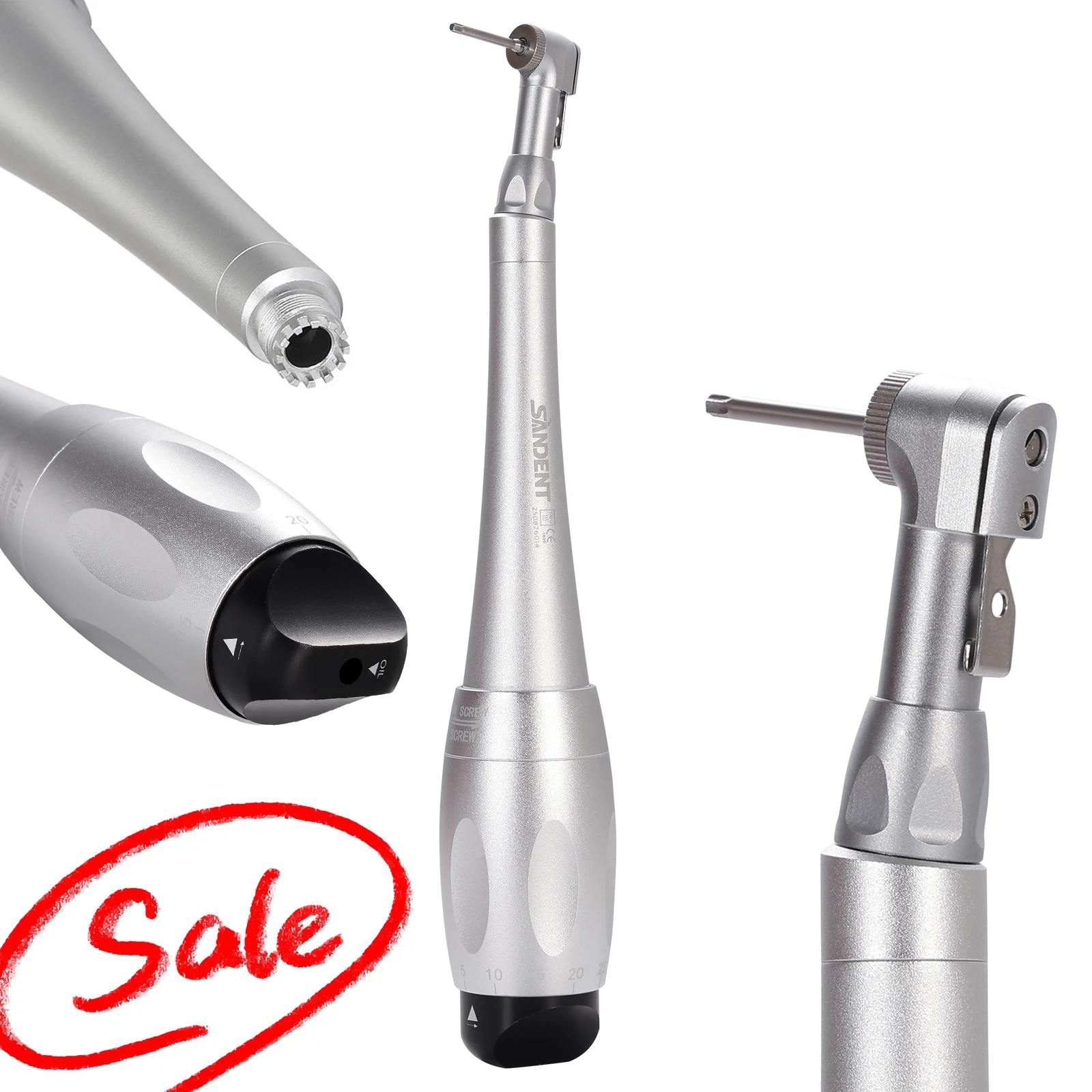 

Dental Implant Universal Torque Wrench Handpiece Contra Angle Screwdriver Prosthetic Kit For Dental Clinic Dentistry Repair Tool
