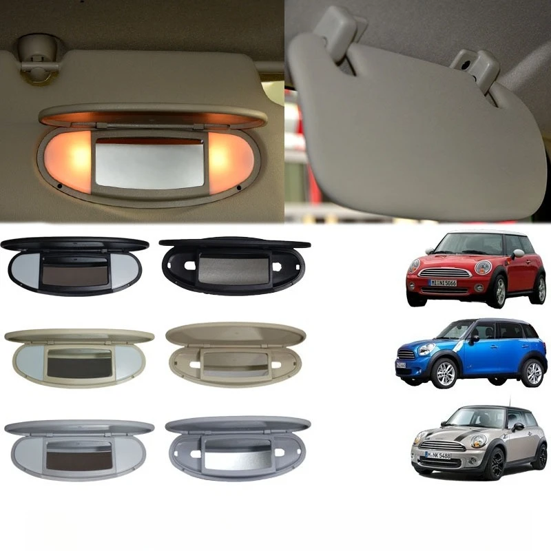 

For BMW MINI Cooper R55 R56 R60 R61 Sun Visor Mirror Cover OE 51167361833 Replacement Interior Vanity Mirror Repair Parts Car