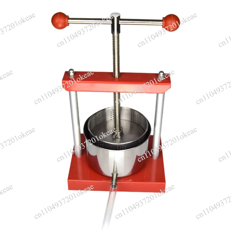 2L Manual Stainless Steel Press Residue Cheese Vegetable Stuffing Extruder