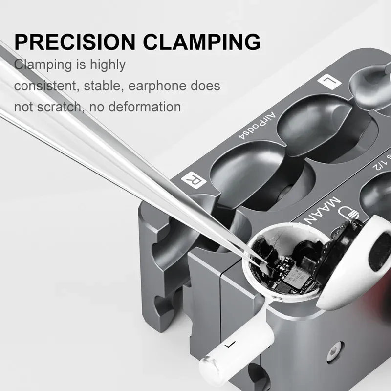 MaAnt P2 2025 AIR Earphone Repair Clamping Fixture Headphones Battery Maintenance Alignment Fixing Holder Fixture Tools