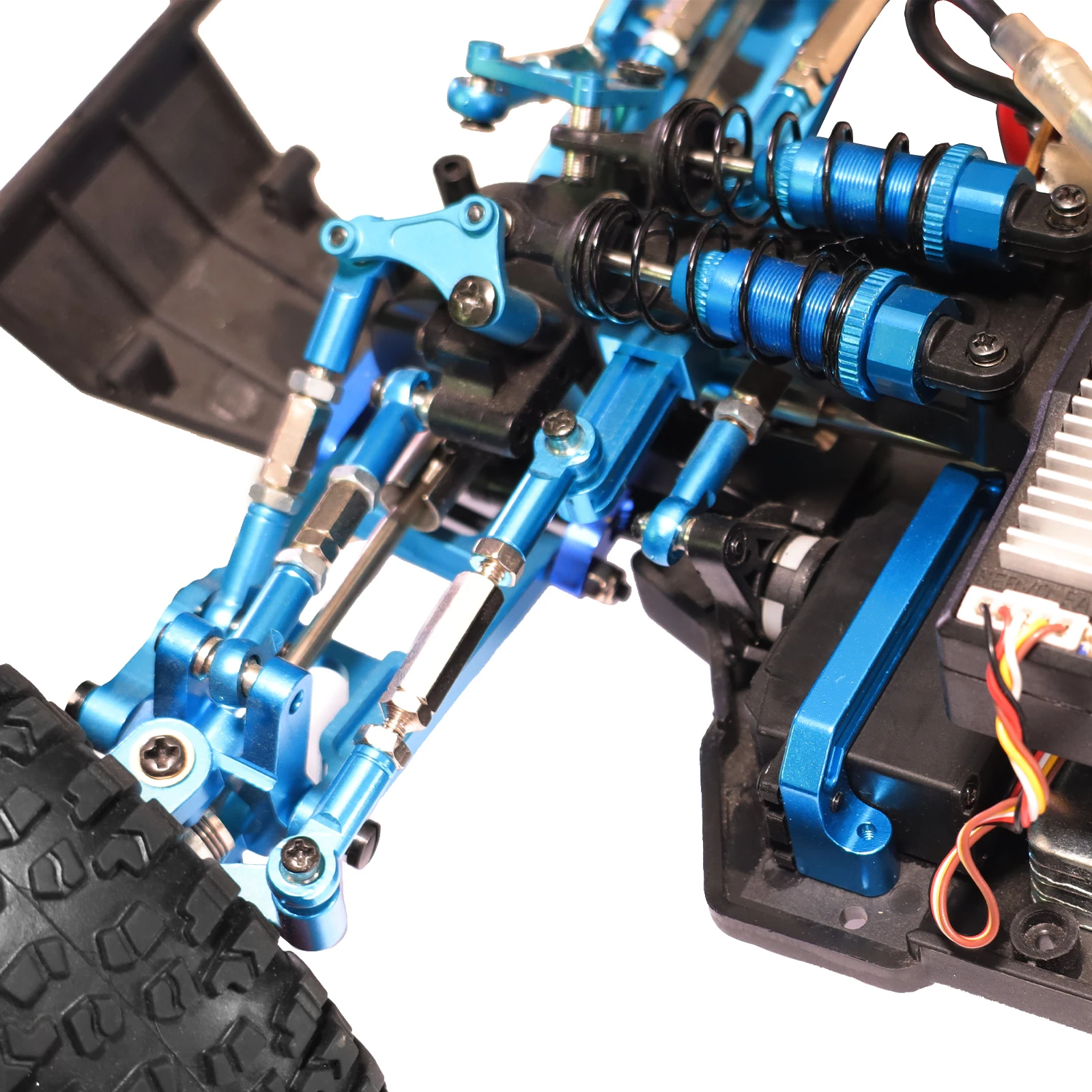 Soporte de montaje servo de Metal adecuado para Wltoys 12428 12423 12427 12429 piezas de accesorios de actualización de coche de control remoto