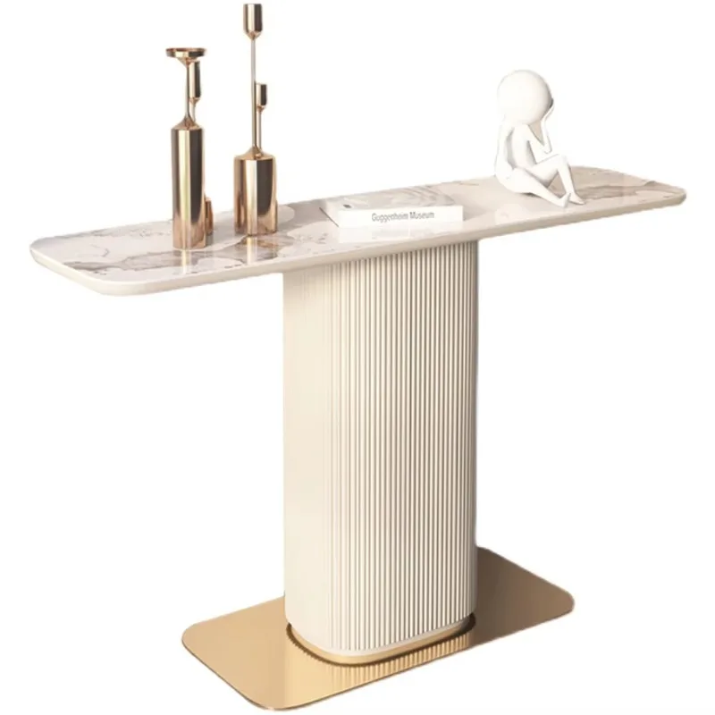 

Elegant Beauty Delicacy Unique Console Tables Quality Simple Mesa Esquinera De Sala Home FurnitureTrendy Modern Corner Table