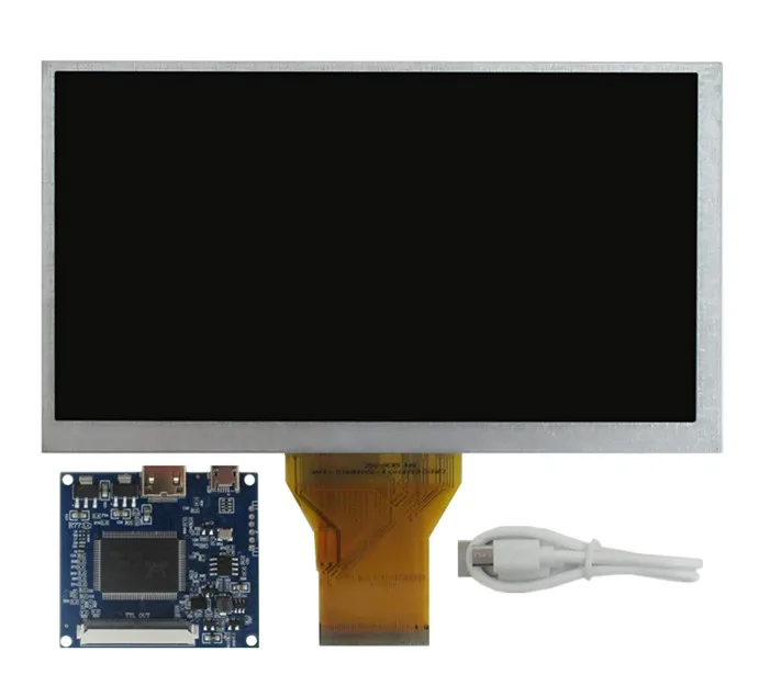 

6.5 Inch AT065TN14 LCD Screen Display Driver Control Board Mini HDMI-Compatible For DIY Lattepanda,Raspberry Pi PC Monitor