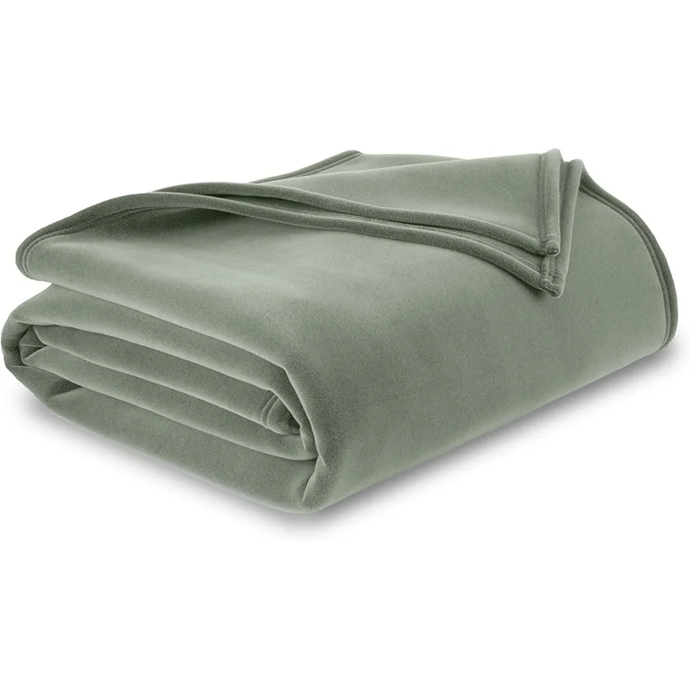 Super Soft Lightweight Insulating Plush Blanket All Seasons Cozy Travel Camping Pet Blanket Machine Washable Durable 90x90
