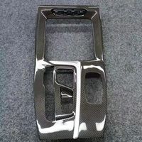 Real Carbon Fiber on Center Console Panel Cover Gear Shift Frame Replacement Durable for BMW X3 X4 X3M X4M G01 G02 G08 18-21