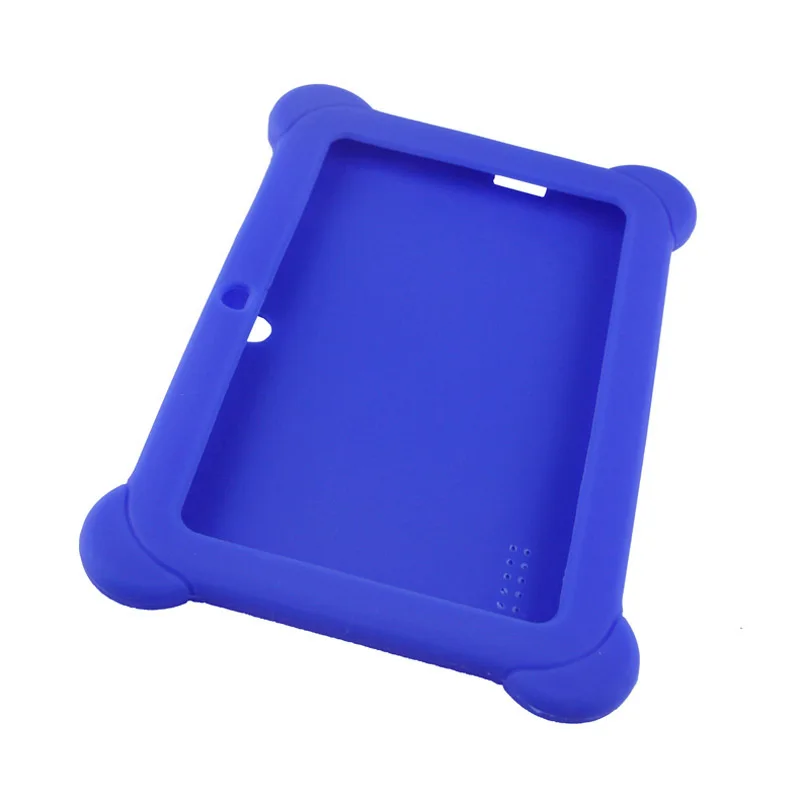 Silicone Gel Protective Back Case Cover For 7 \'\' Allwinner A33 A23 Android Tablet Q88 Flat sleeve Shockproof Case 스냅케이스 태블릿케이스