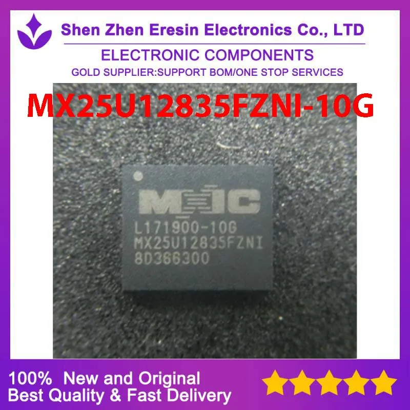 1 pièces/uno MX25U12835FZNI-10G MX25U6435FZNI-10G MX25U3235FM2I-10G MX25U51245GZ4I00 MX25U3235FZNI-10G Nouveau et original