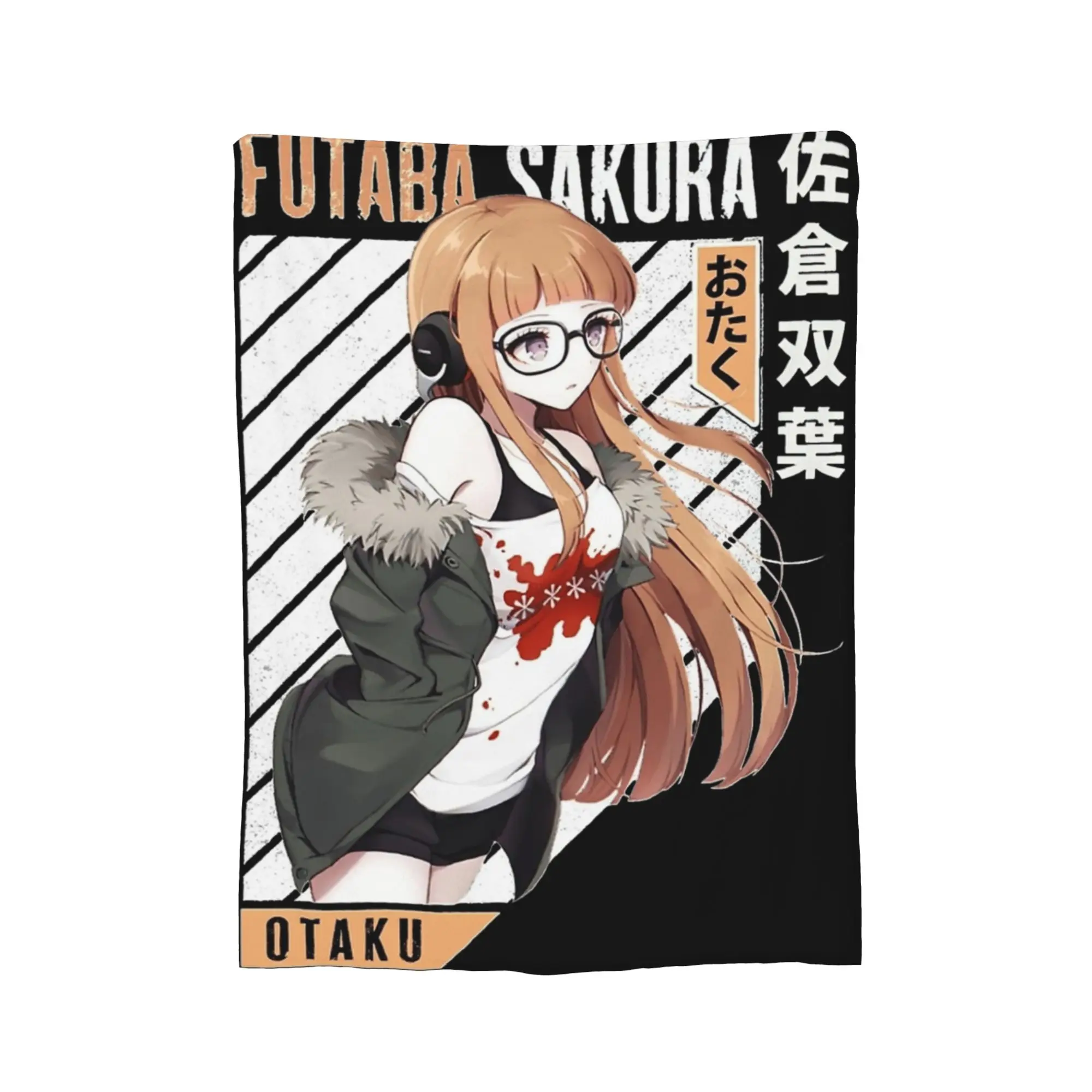 Shin Megami Tensei Fleece Blanket Persona Anime Novelty Throw Blankets for  Sofa Bedding Lounge 150*125cm Bedspreads