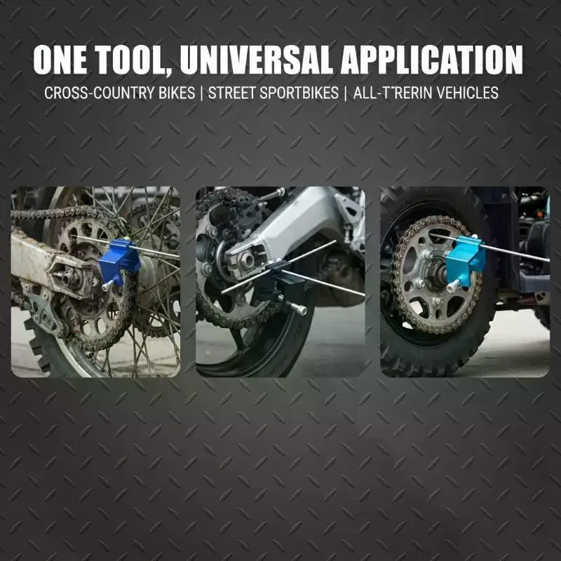 1 Pcs Motorcycle Universal Chain Sprocket Alignment Tool ATV Motorcycle Chain Alignment Tool Motorbike Accessories Motocross