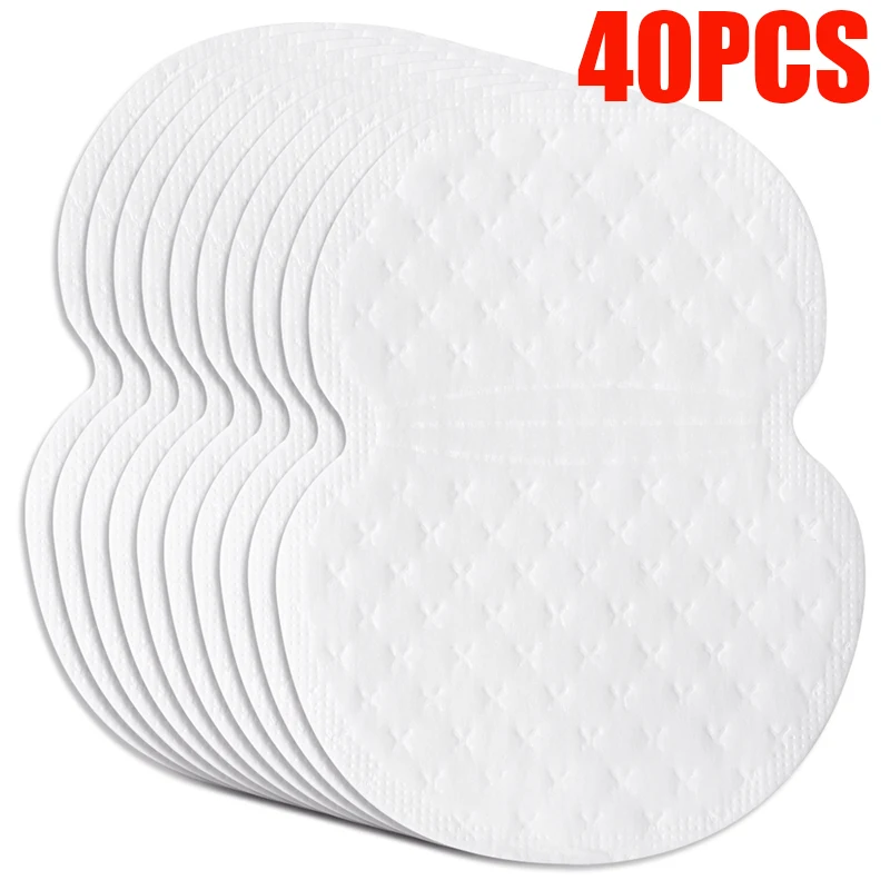 10/20/40pcs Summer Armpit Sweat Pads Underarm Deodorants Stickers Absorbing Disposable Anti Perspiration Patch Wholesale