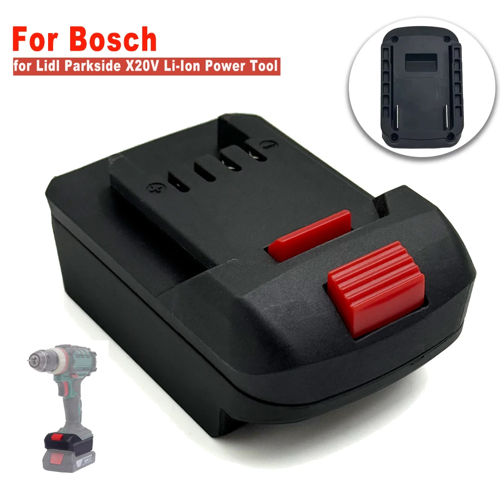 

Литий-ионный преобразователь для литиевой батареи Bosch 18 В в инструмент Parkside X20V, надежный и прочный (БЕЗ батареи)
