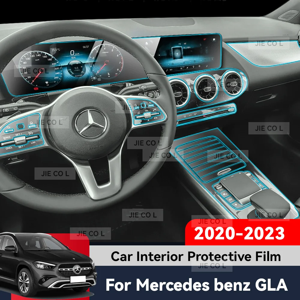 

Автоматический центральный экран управления, ТПУ, навигация, защита от царапин, внутренняя защитная пленка, GPS для Mercedes Benz GLA 2020-2023