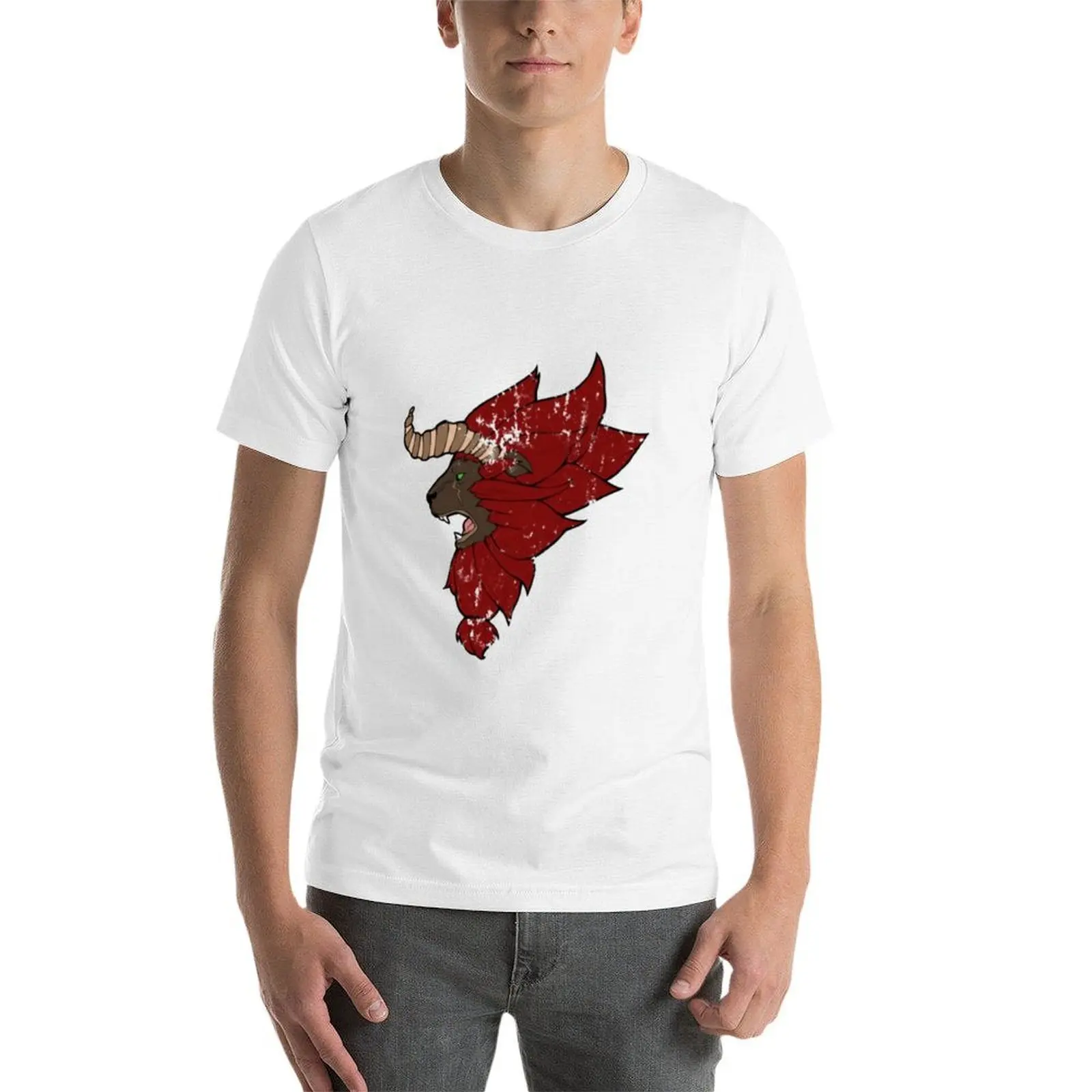 تي شيرت مناسب، قمصان جرافيك رفيعة للرجال، تي شيرت رور لينيل مان، قمصان قطنية ثقيلة