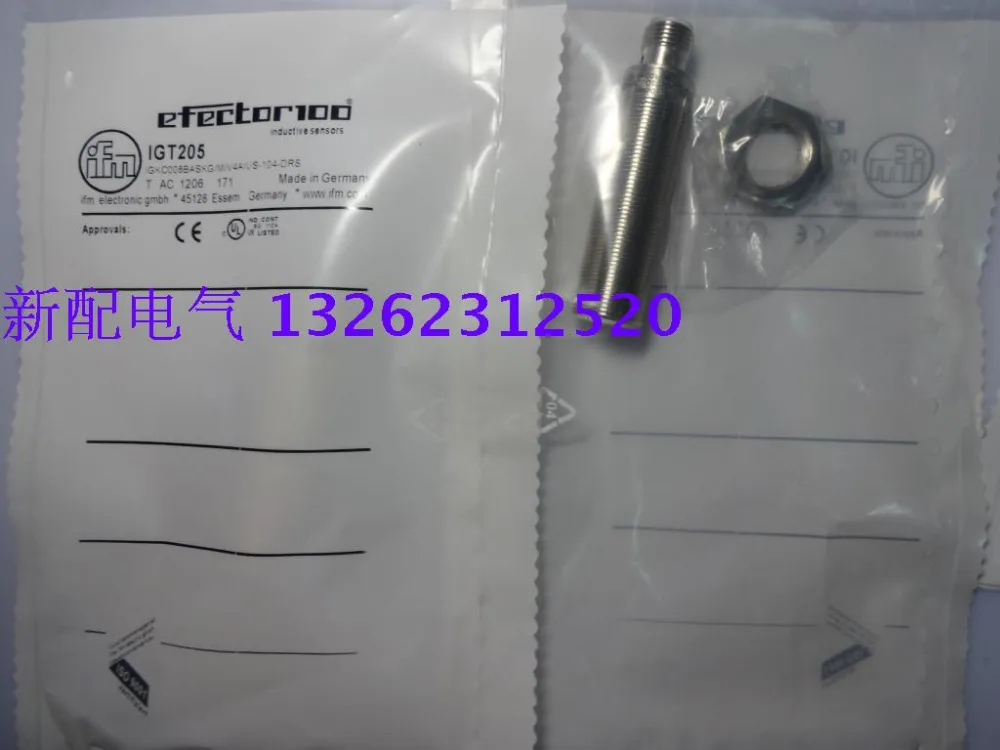 IGT203 IGT204 IGT205 IGT206 IGT207 Новый высококачественный индуктивный датчик приближения