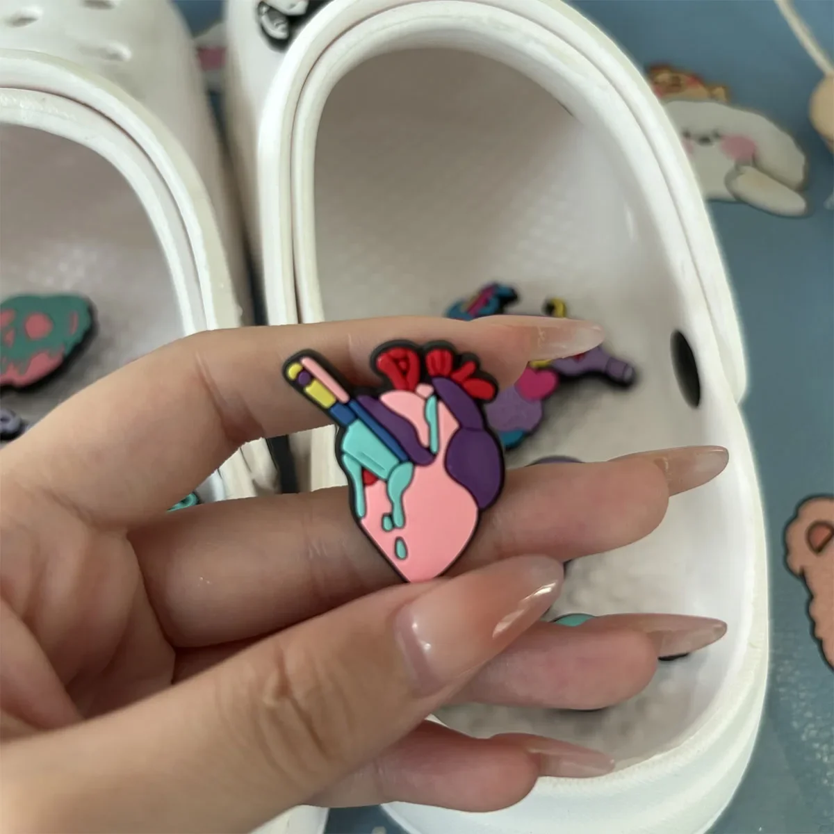 Shoe Charms for Crocs Accessories  Halloween Shoes Charm for Croc Decorations Pins Men Accessory Jeans Woman Clogs Clips Badges